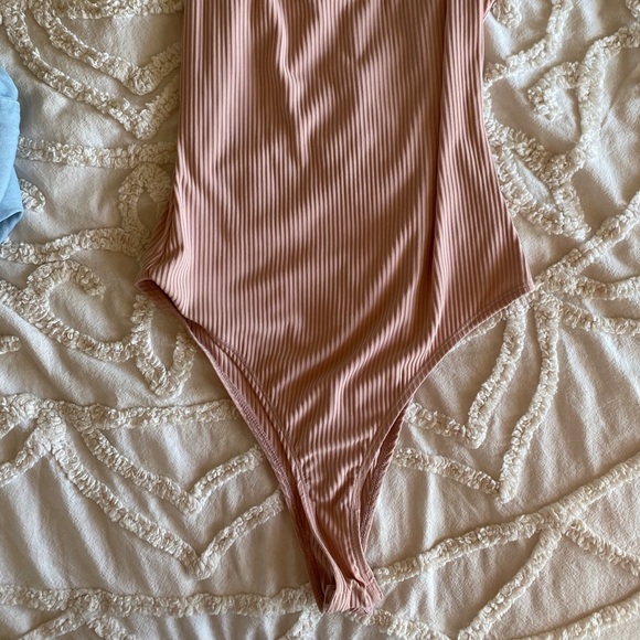 Rib Knit Cami Bodysuit - Picture 5 of 5